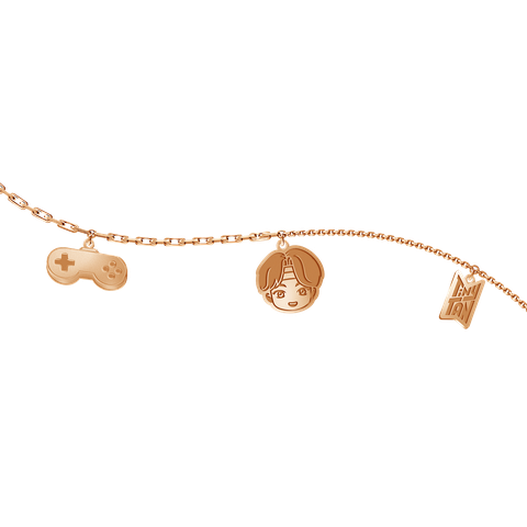 Frank & co’s TinyTAN Gold Bracelet (Jin)