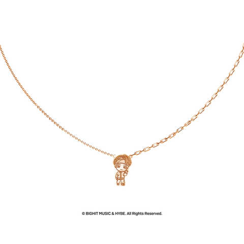 Frank & co’s TinyTAN Gold Necklace (V)