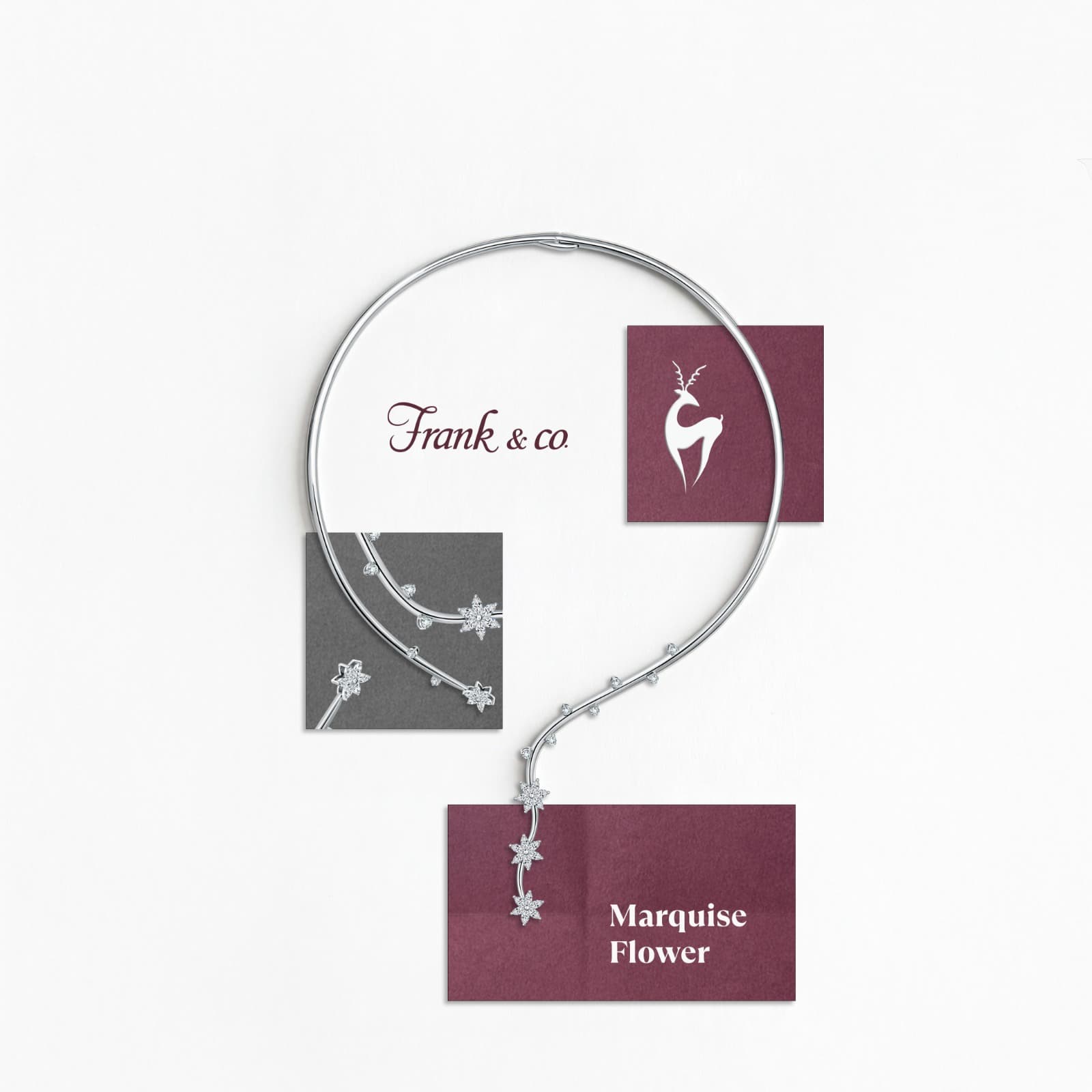 Frank & co. Hadirkan Kembali Kalung Wanita Marquise Flower di 30th Anniversary