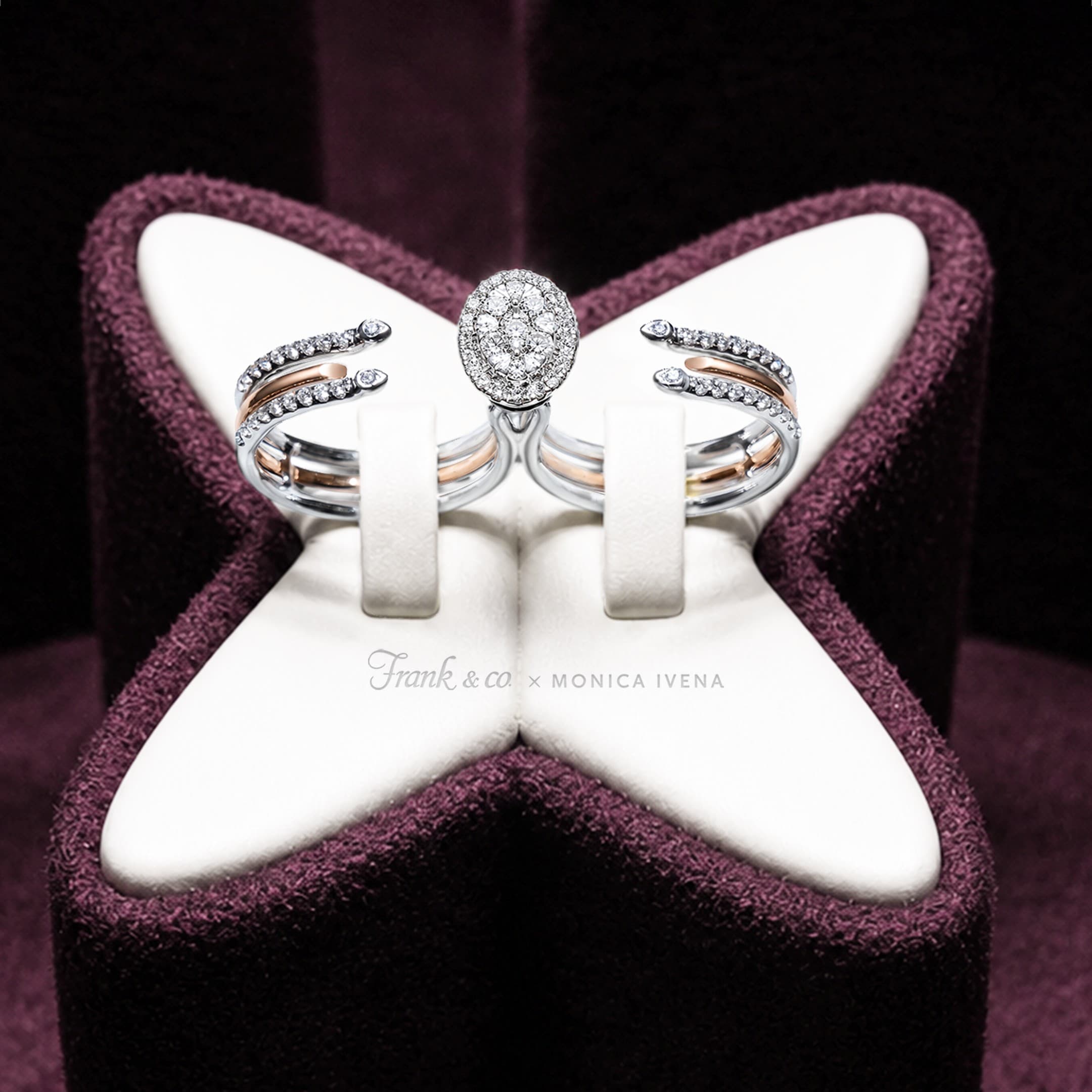Melihat Karya Seni Monica Ivena dalam Cincin Berlian Wanita Love Poetry Terbaru