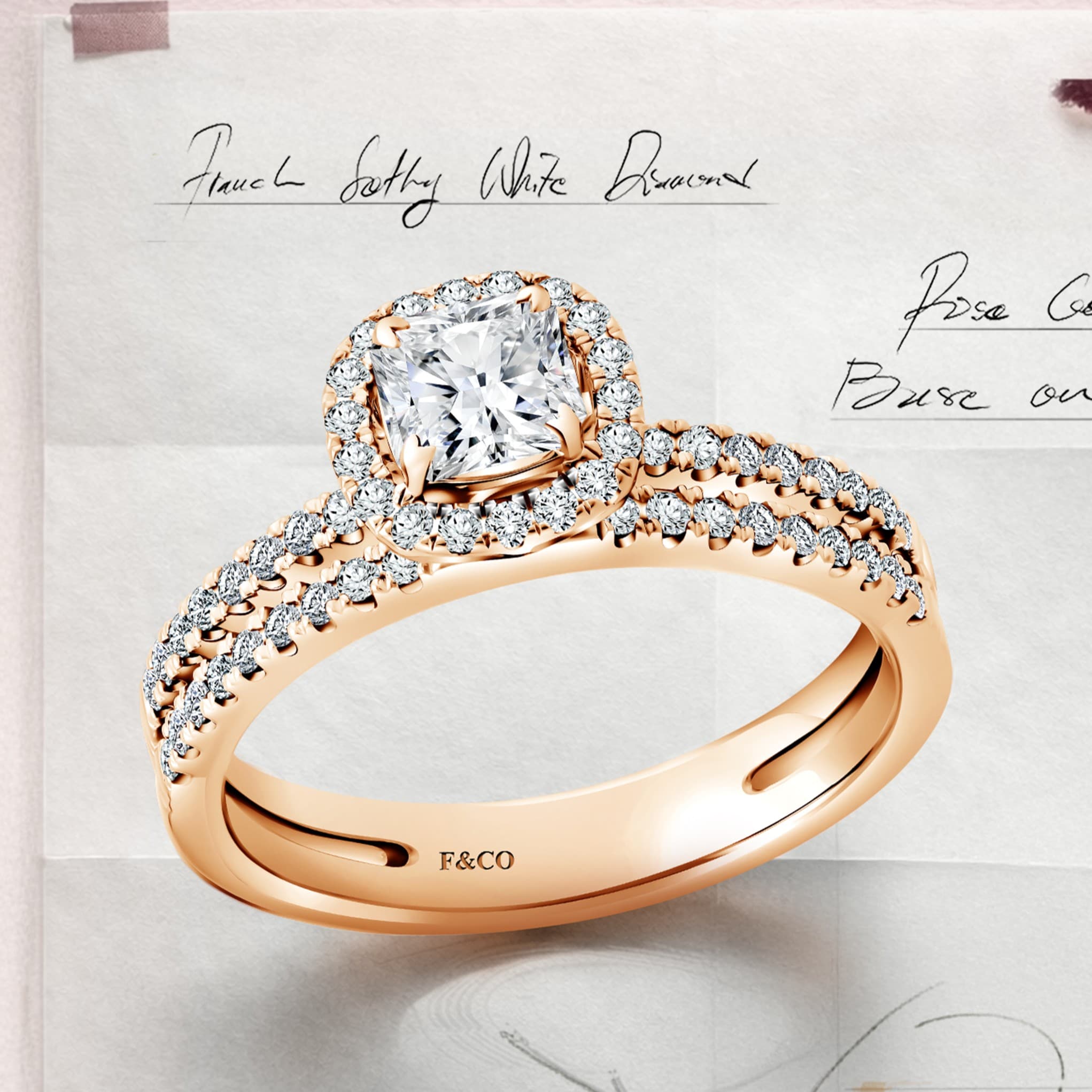 New Launch Promise Ring Fancy Natural Diamond Terbaru dari Frank & co.
