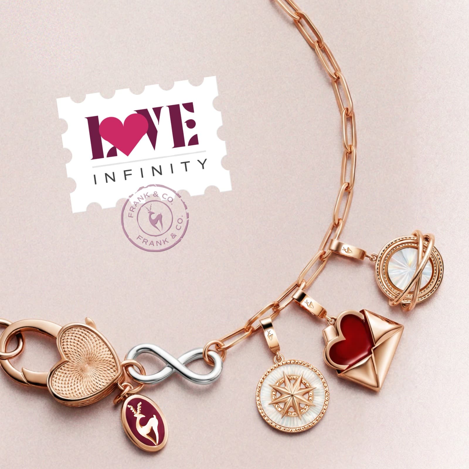 Koleksi Terbaru Gelang Wanita dengan Beragam Charms 18K Gold Pieces dari Frank & co