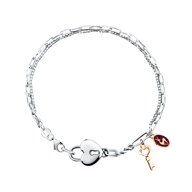 Frank & co. Love Infinity Key of My Heart Bracelet