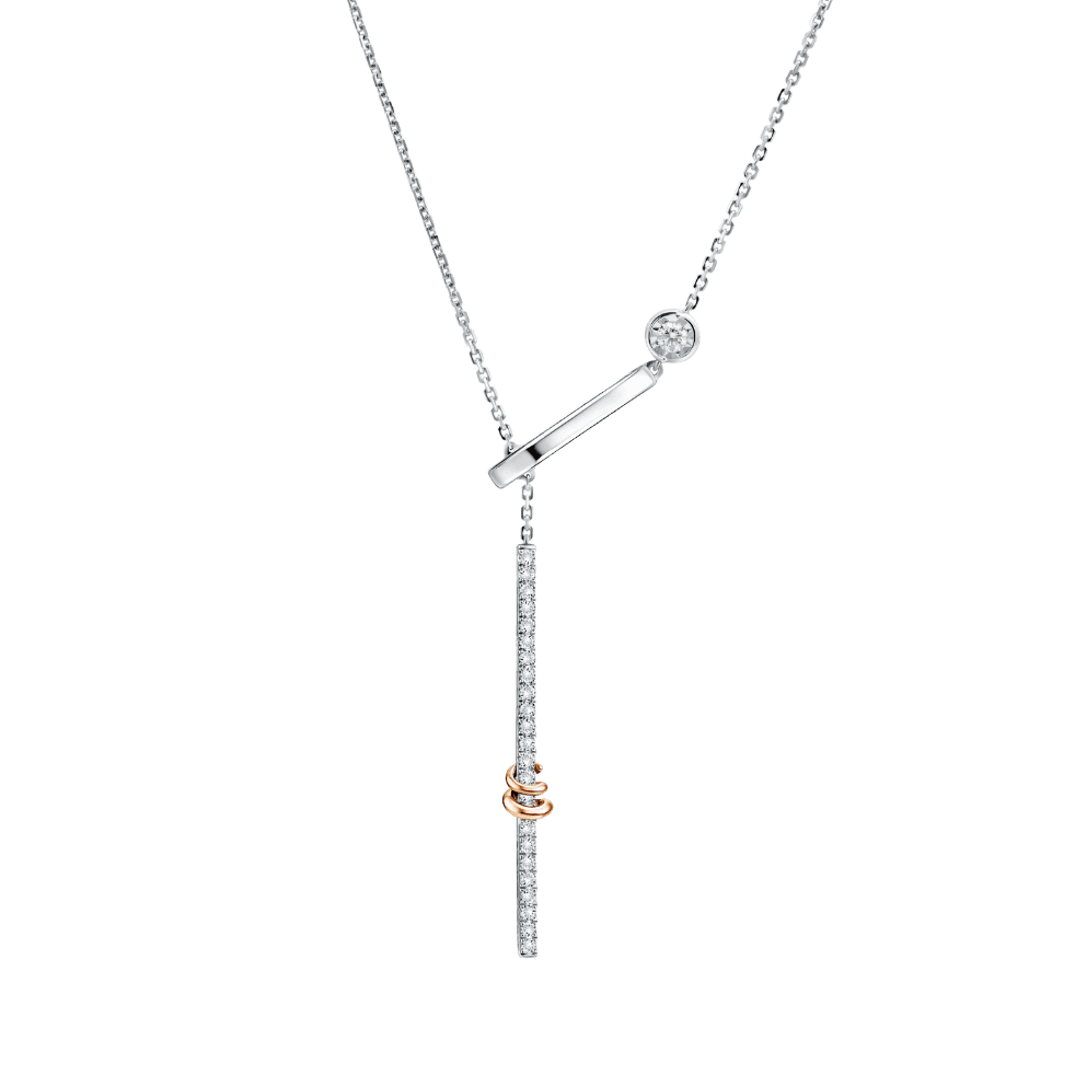 Frank & co. See The Light Fine Light Line Pendant+Chain