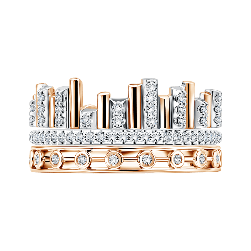 Frank & co. Love Poetry Amorem Strata Ladies Ring
