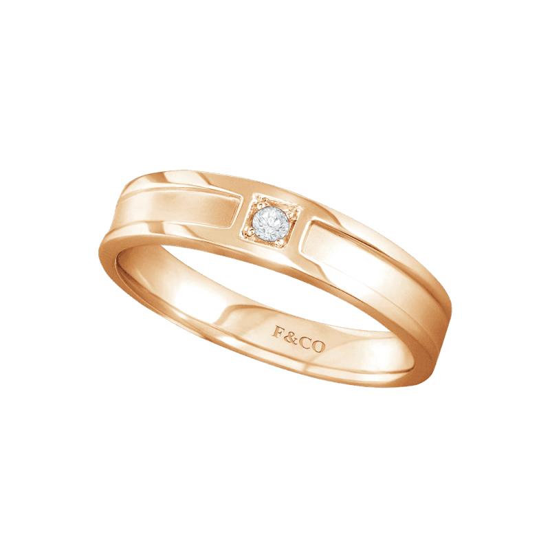 Frank & co. Solitaire Bond Wedding Ring
