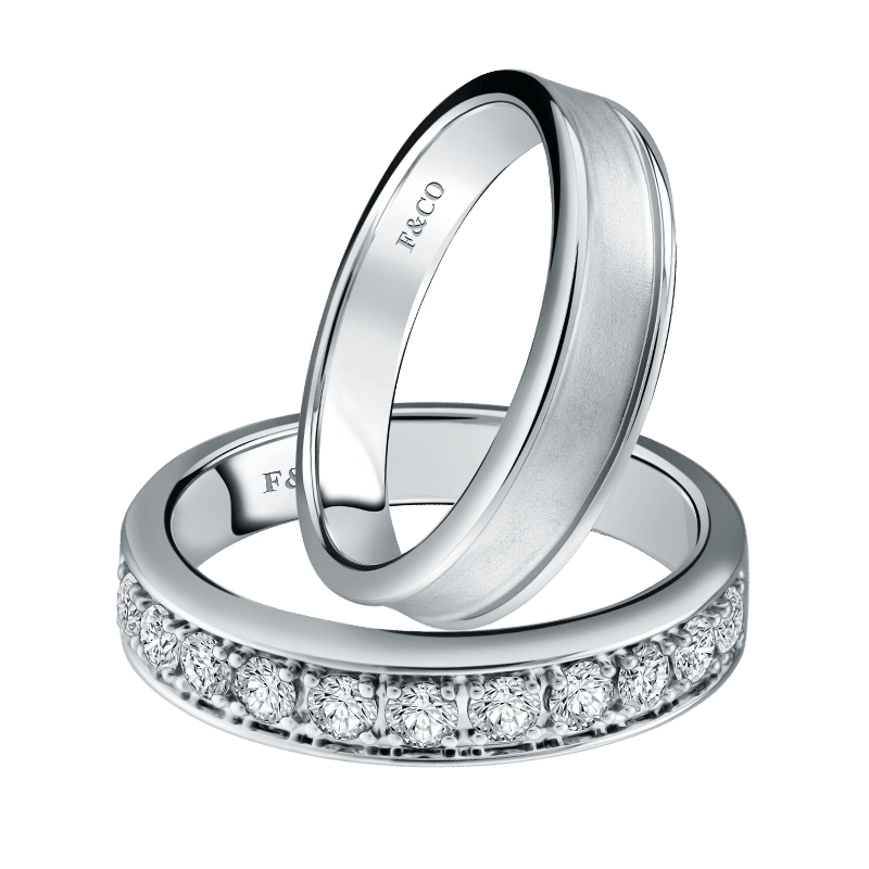 Frank & co. Aureola Tennis Beloved Wedding Ring