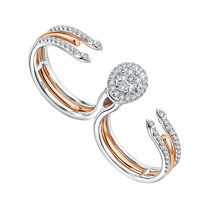Frank & co. Love Poetry Amorem Dualis Ladies Ring