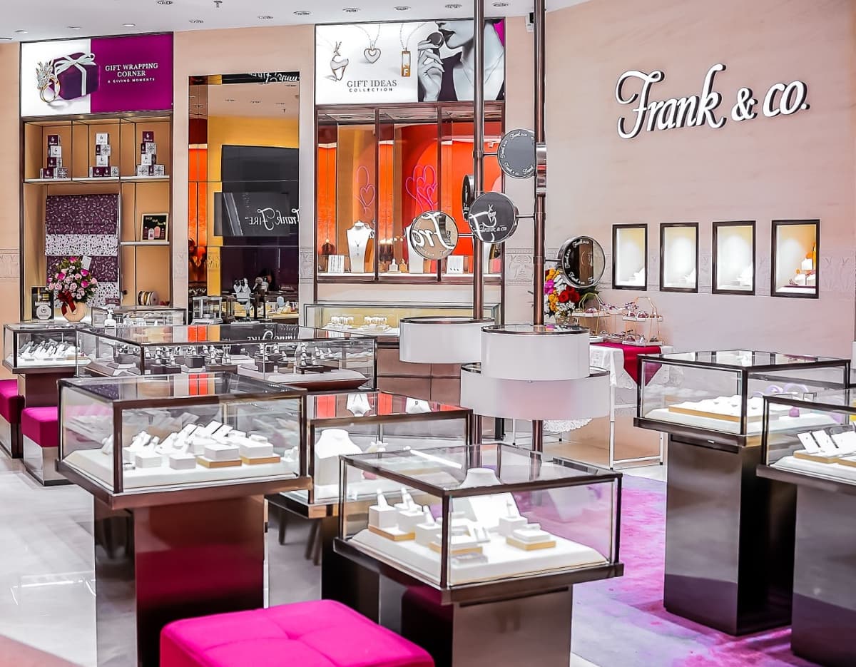 Frank & co. Botani Square, toko emas dan berlian di Bogor