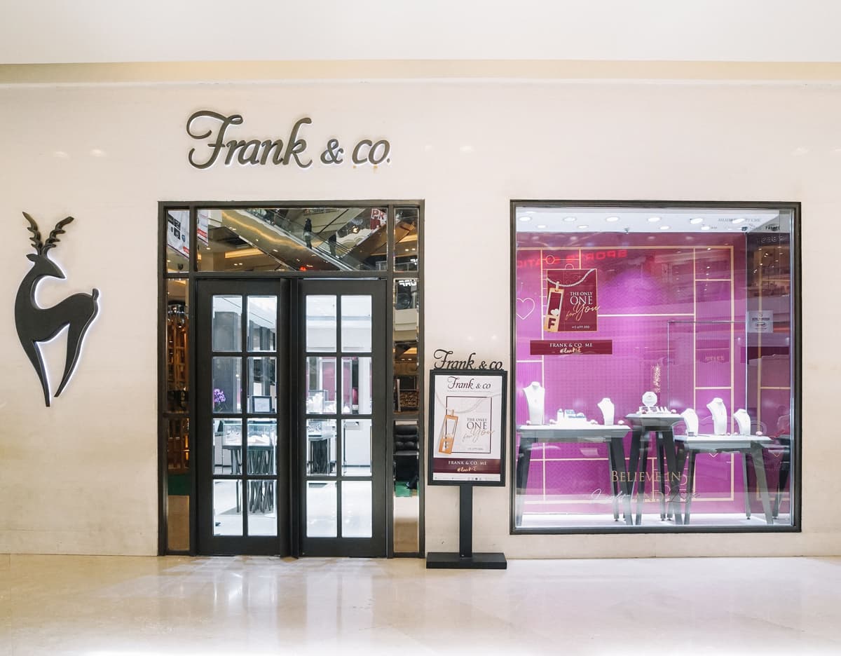 toko perhiasan terdekat di frank & co. paragon mall semarang
