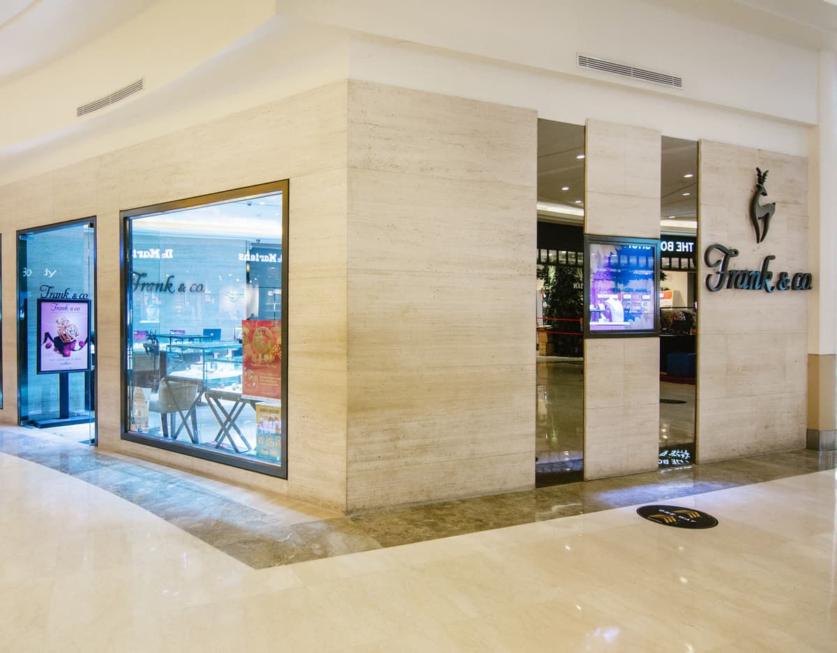 toko berlian dan emas frank & co. jewellery galaxy mall