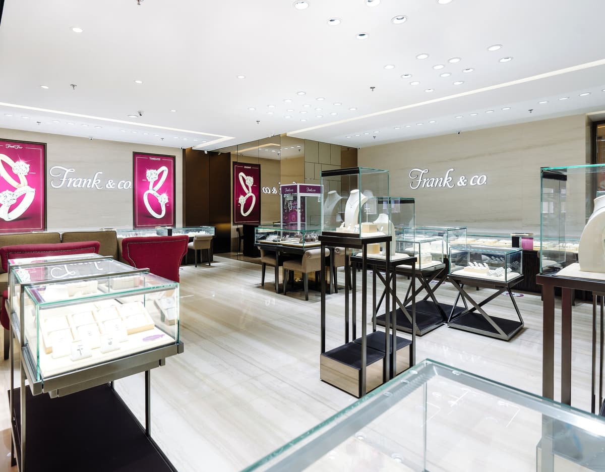 toko berlian frank & co. jewellery trans studio mall cibubur