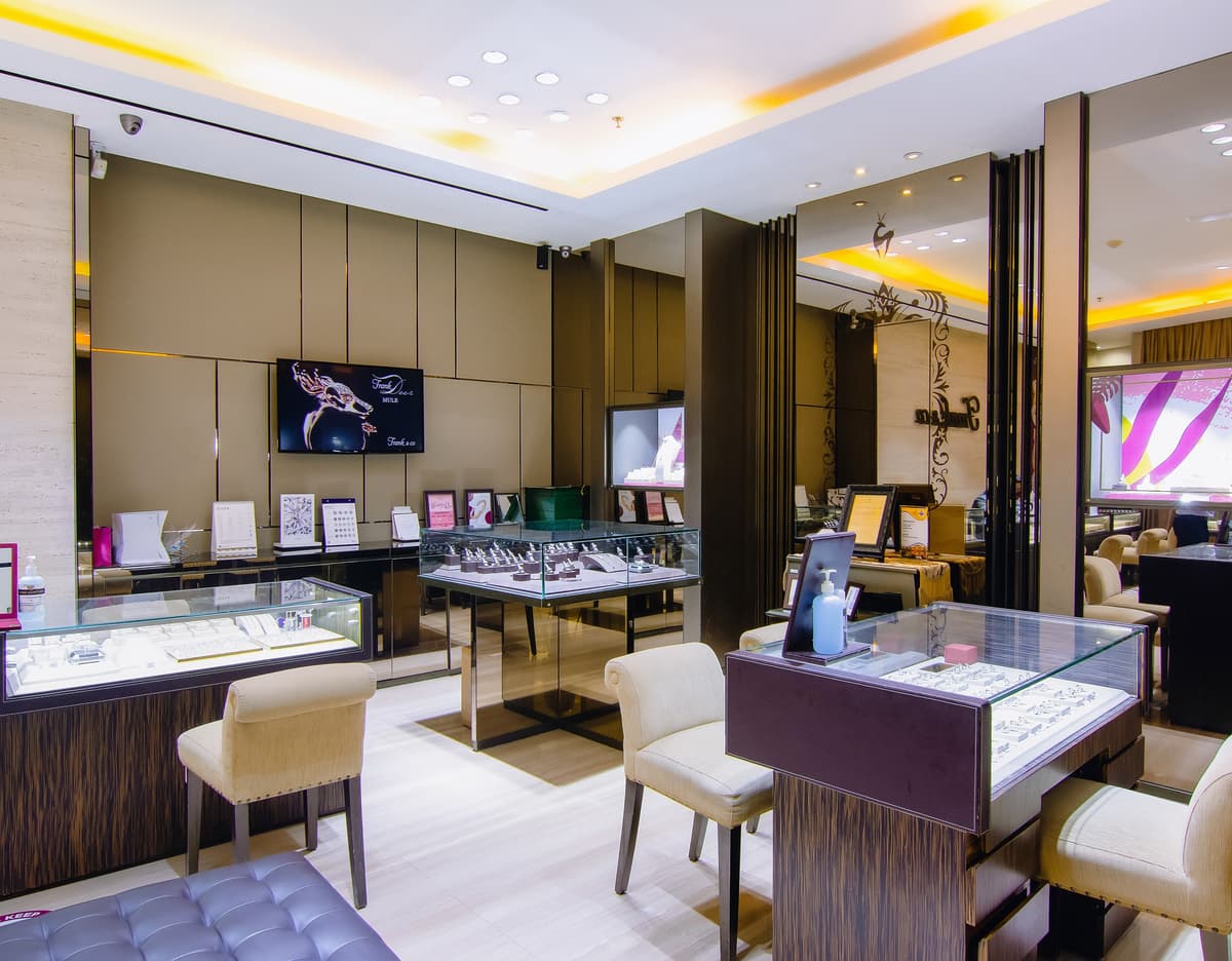 toko perhiasan di frank & co jewellery galaxy mall