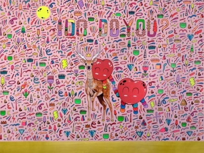 Paduan Lukisan Karya Pelukis Rizal Hasan dengan Augmented Reality (AR)