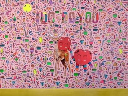 Paduan Lukisan Karya Pelukis Rizal Hasan dengan Augmented Reality (AR)