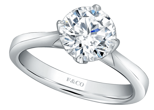 Pilihan Cincin Tunangan Solitaire Diamond Untuk Awal Komitmen Cinta Anda