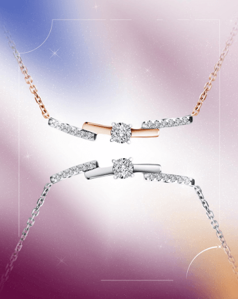 6 Rekomendasi Kalung Emas Putih Simple Elegan yang Wajib Dicoba