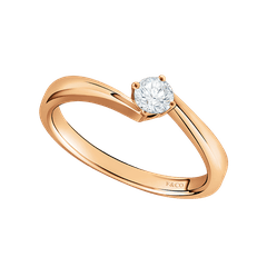 Pilihan Cincin Tunangan Emas, Solitaire Berlian Simbol Komitmen Cinta untuk Pasangan