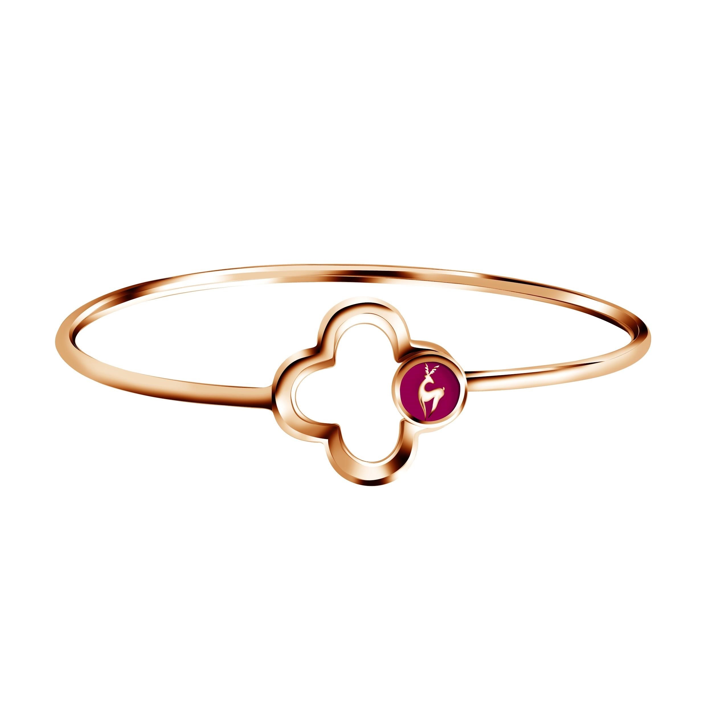 Deer Charm Bangle, New Bangle Collection dari Frank Gold