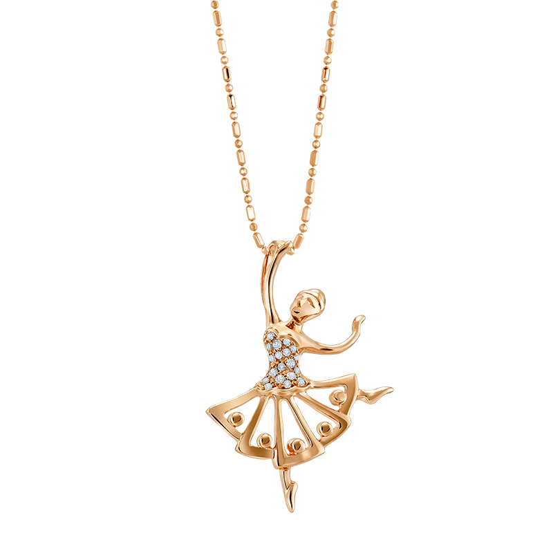 Frank & co. Ballerina Delicate Pendant