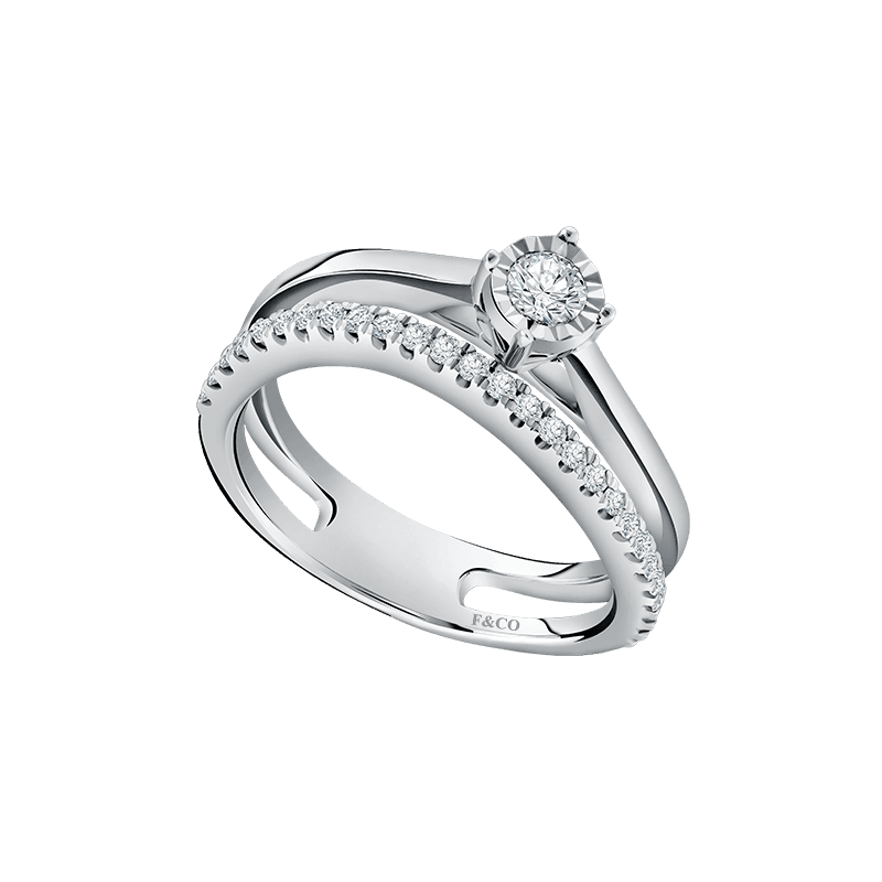 Frank & co. Crest Glamour Ladies Ring