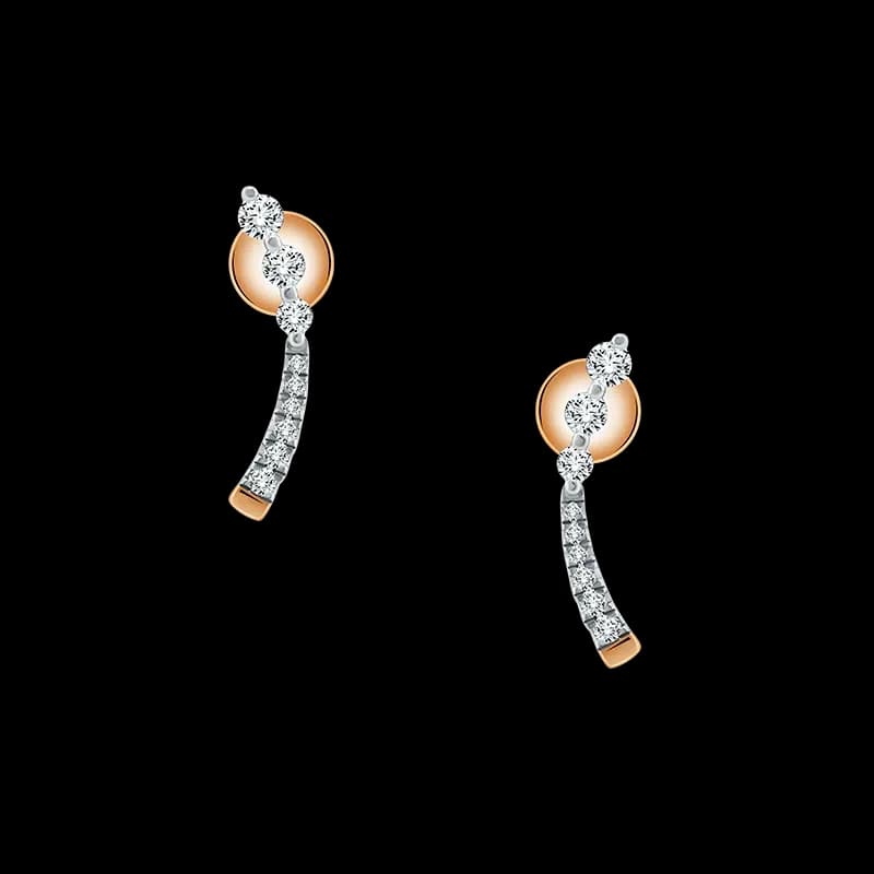 Frank & co. Flare Sparkly Earrings