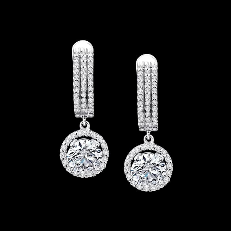 Frank & co. Frank Fire Regale Dangling Earrings