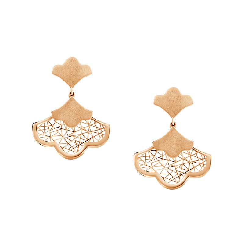 Frank & co. Frank Gold Fontage Dangling Earrings
