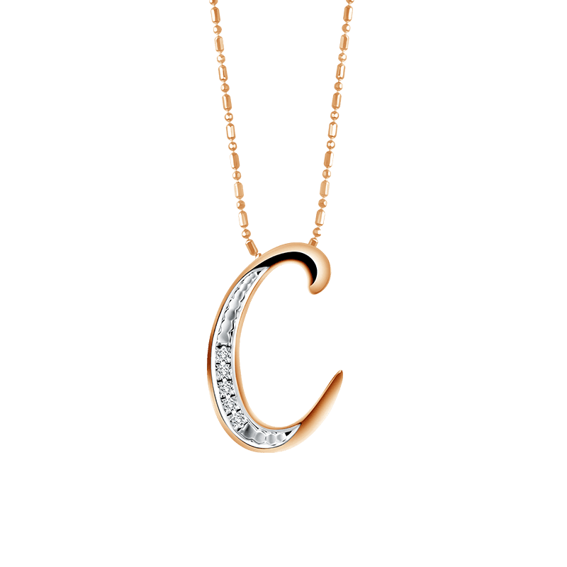 Frank & co. Initial C Pendant