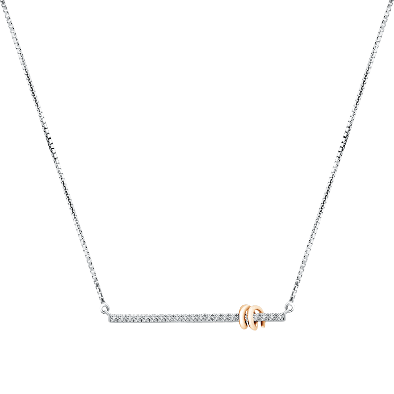 Frank & co. See The Light Fine Light Line Necklace