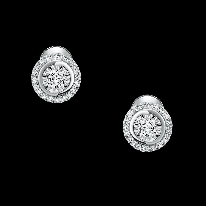 Frank & co. See The Light Fine Light Spark Halo Earrings