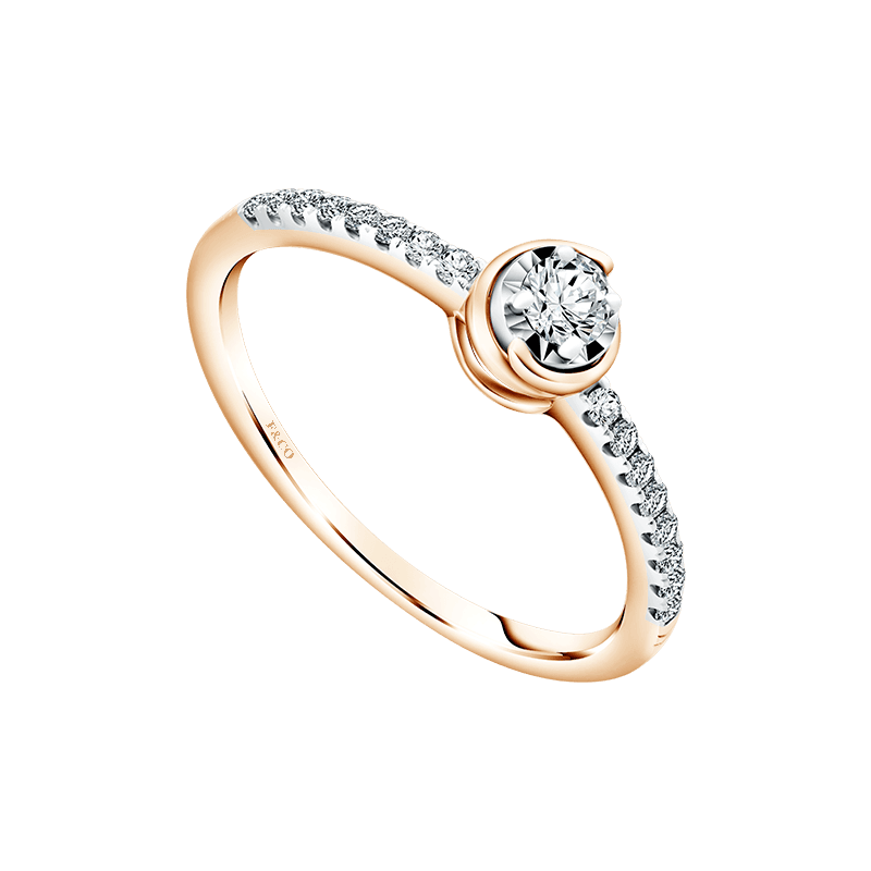 Frank & co. See The Light Fine Light Spark Ladies Ring