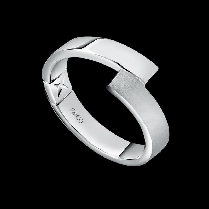 Frank & co. X Monica Ivena Love Poetry Fidelis Couple Ring