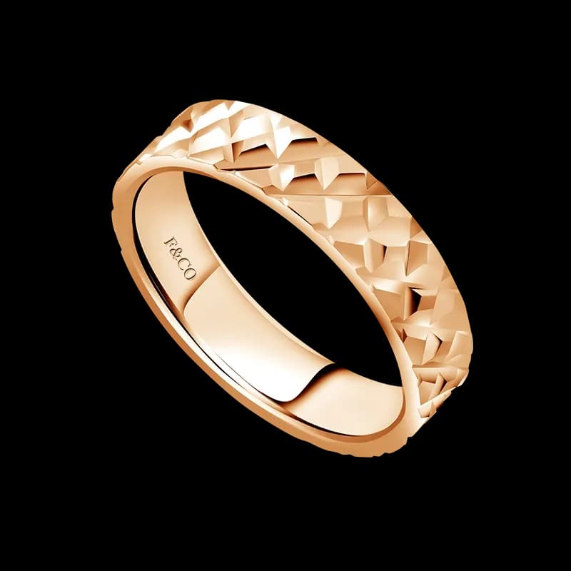 Frank & co. X Monica Ivena Love Poetry Prismata Couple Ring