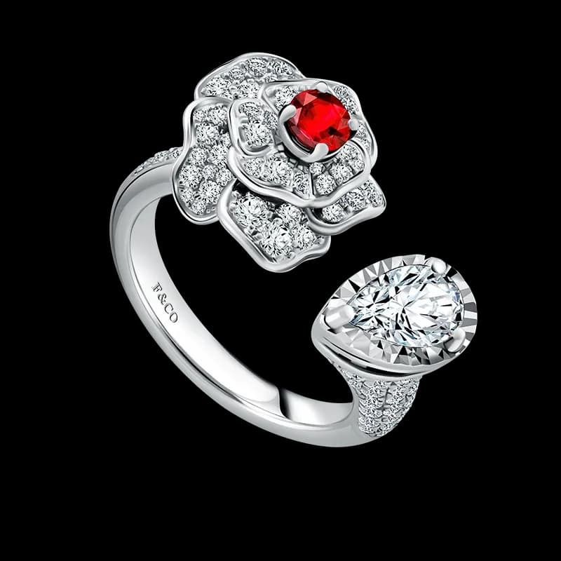 Frank & co. Fleur De Frank Jardin des Roses Ladies Rings