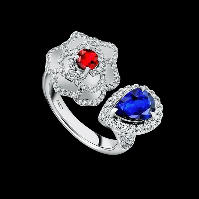 Frank & co. Fleur De Frank Passion Fleurie Ladies Rings