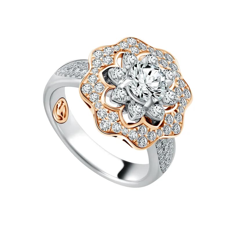 Frank & co. Water Lily Whisper Lily Ladies Rings