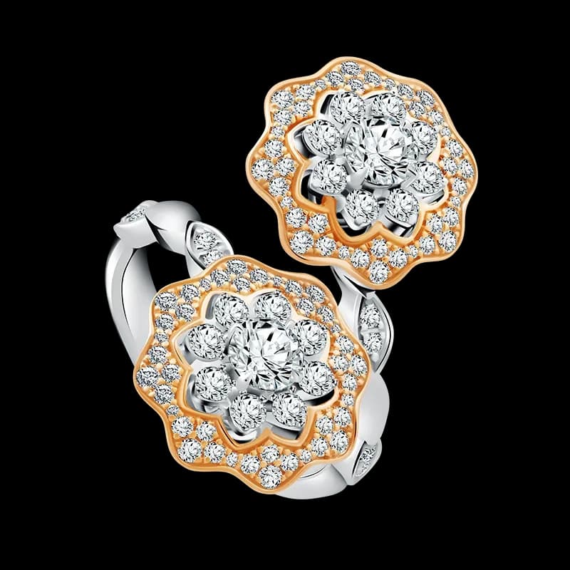 Frank & co. Water Lily Whisper Lily Veil Ladies Rings