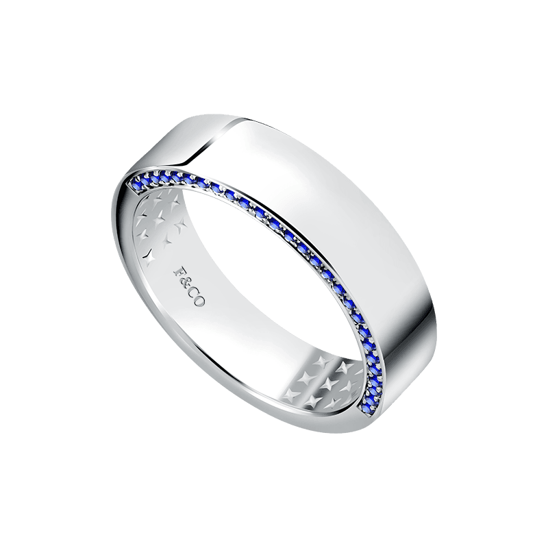 Frank & co. X Monica Ivena Love Poetry Marea Gold Couple Ring