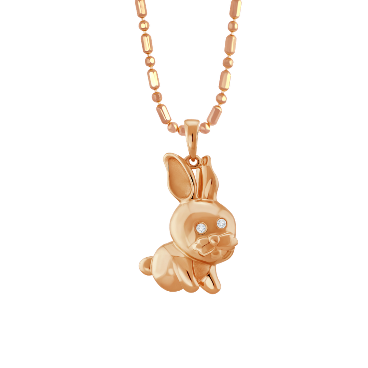 Kelembutan dan keindahan seni yang terpancar dari seri Moiselle Bunny The Rabbit Pendant