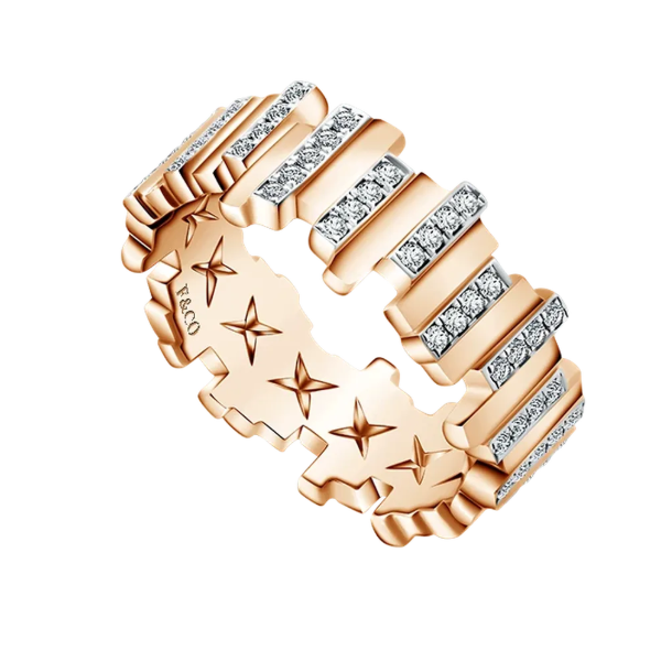 Frank & co. X Monica Ivena Love Poetry Amorem Diamond Couple Ring