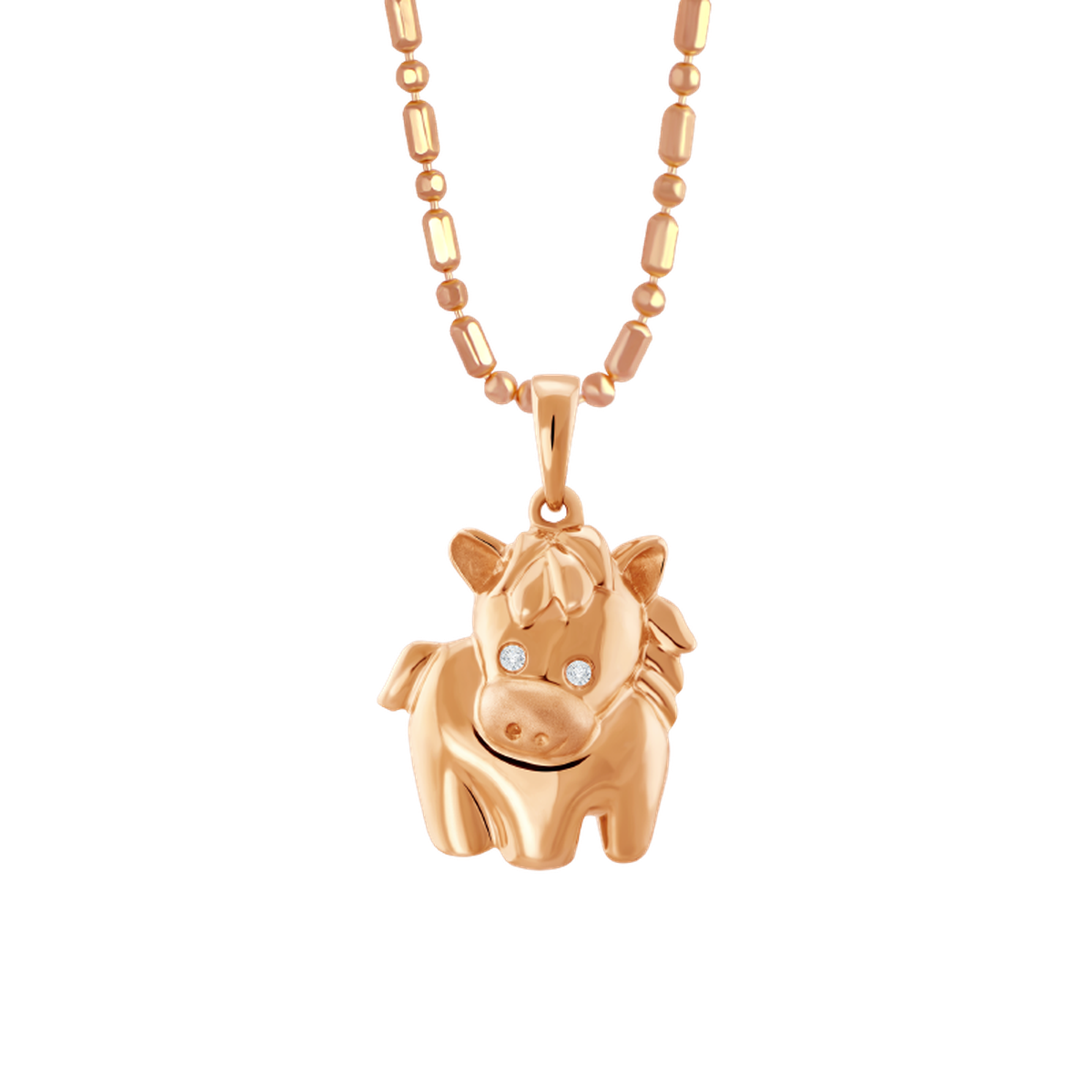 Moiselle Stally The Horse pendant, simbol jiwa penuh kebebasan dan tangguh