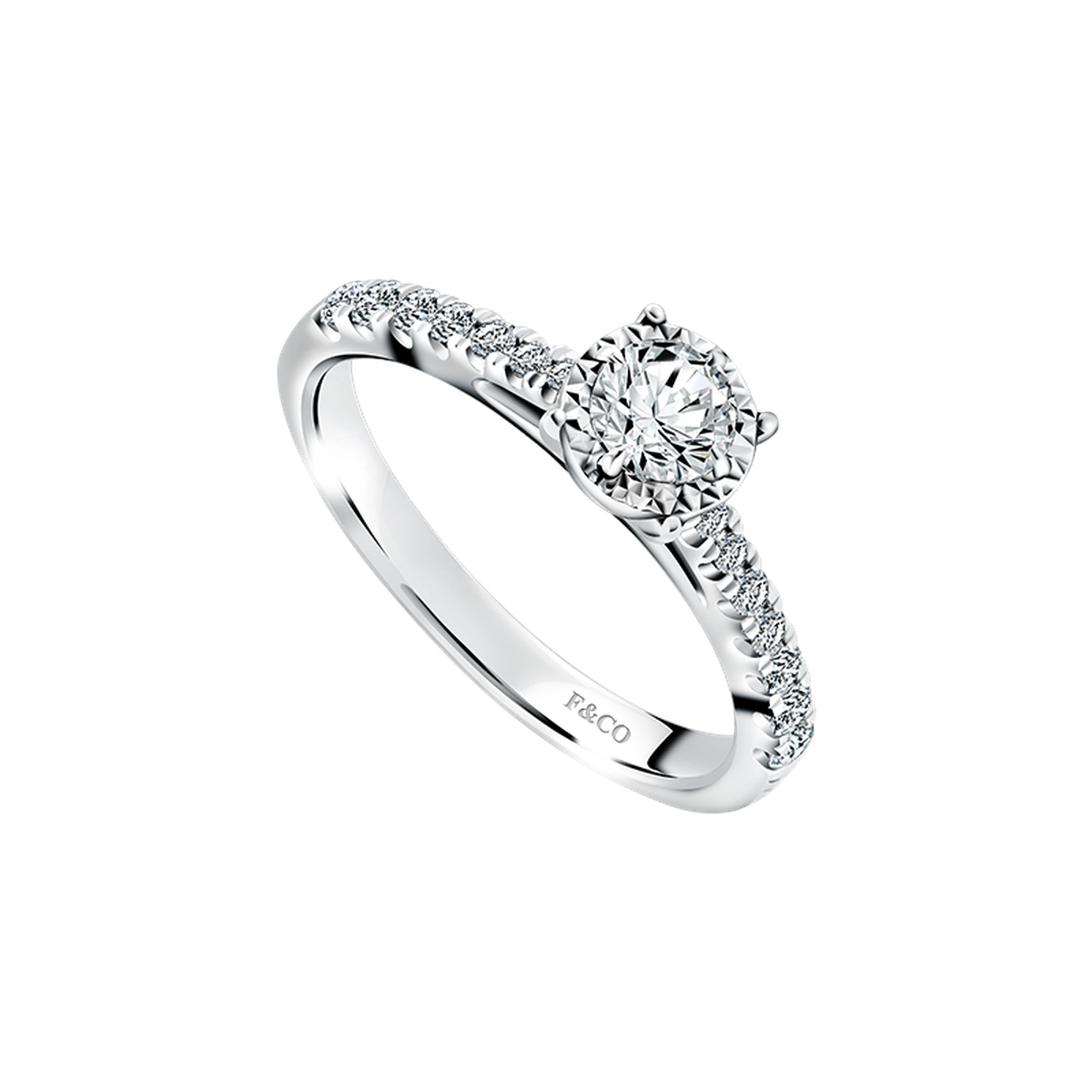 Cincin Berlian Frank & co. yang Mempesona