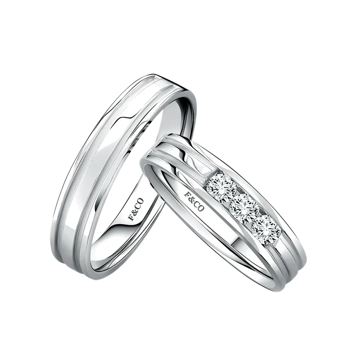 Wedding Ring Frank & co. untuk Tema Pernikahan Modern