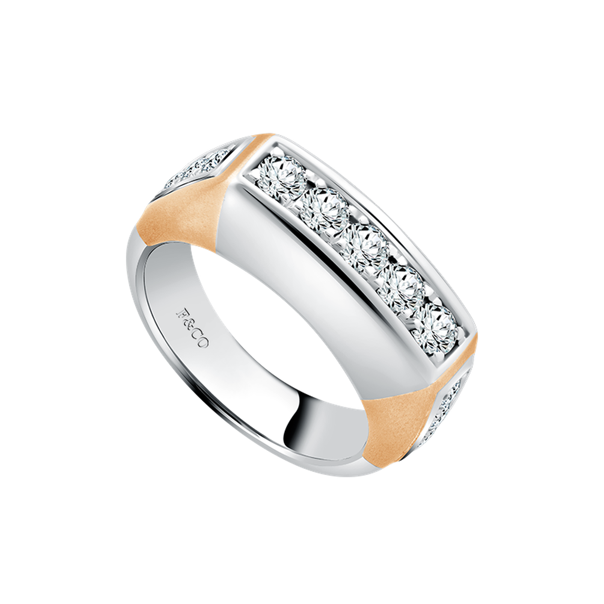 Cincin Berlian Pria dari Frank & co. yang Menawan