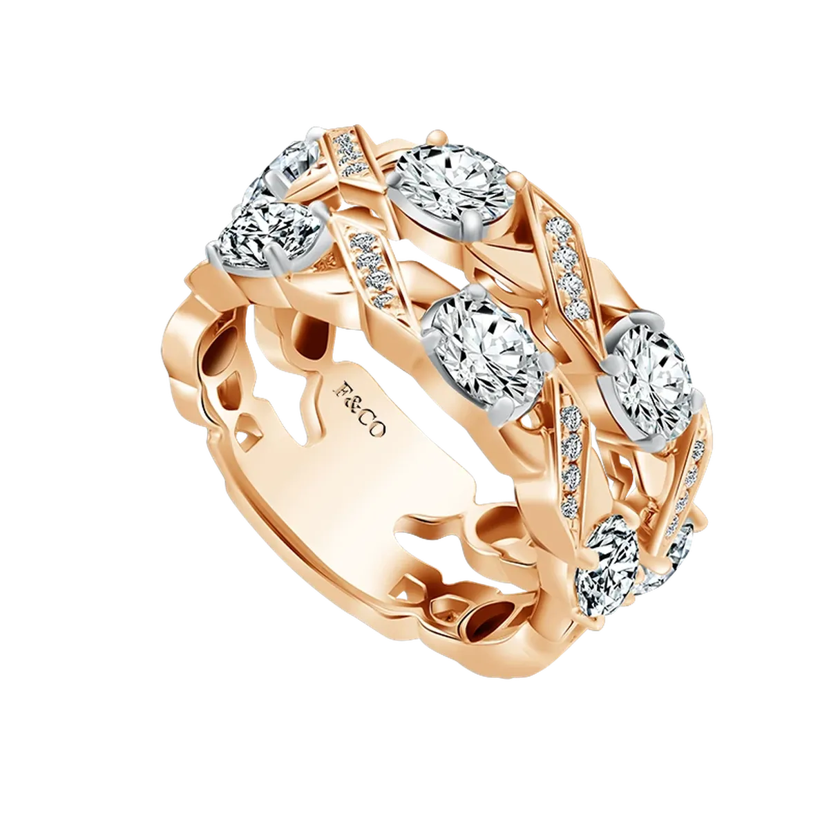 Frank & co. Monica x Ivena Love Poetry Prismata Everra Ladies Ring