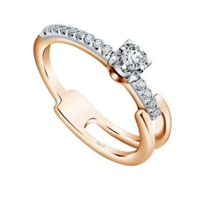 Frank & co. Shooting Stars Halve Ladies Ring