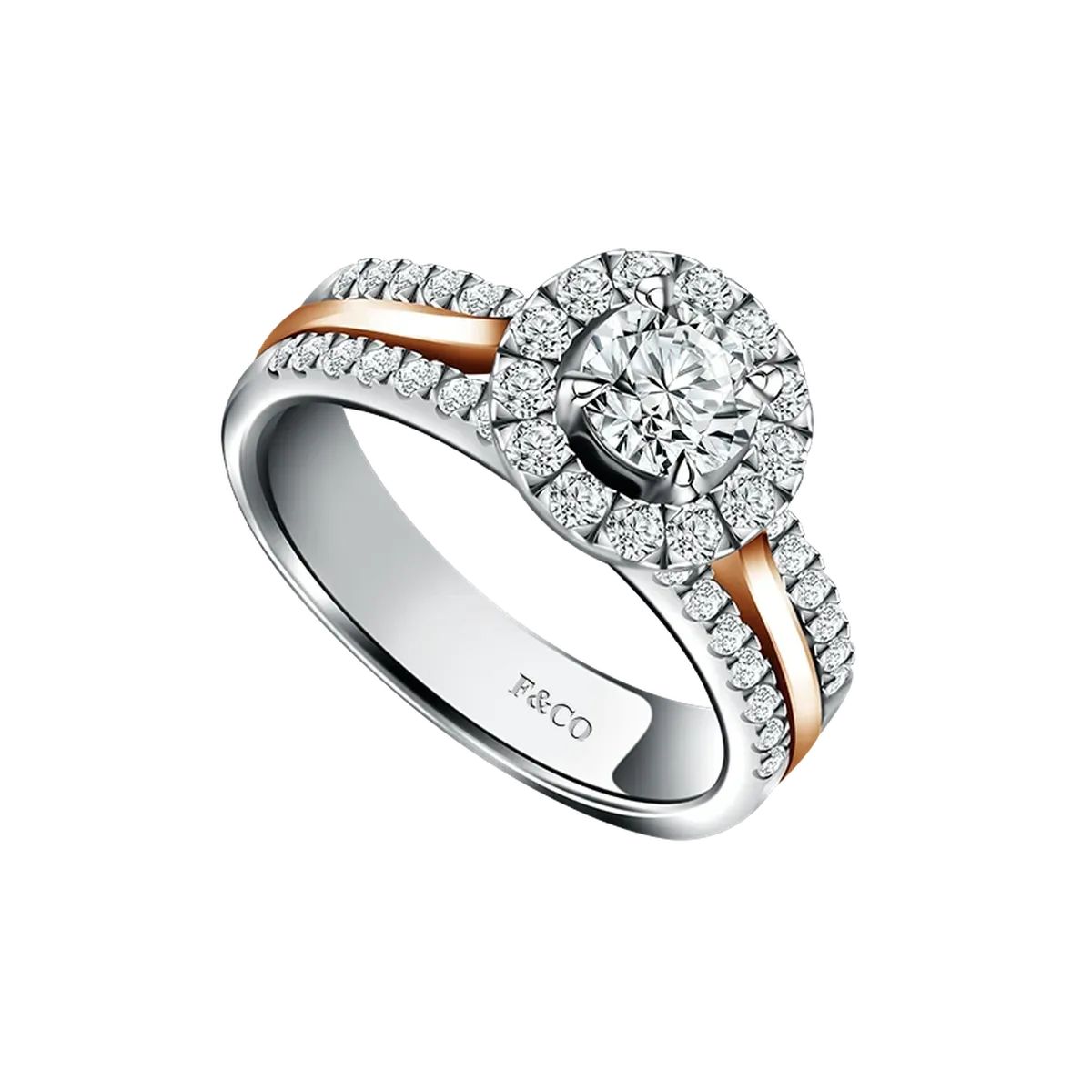 Pilihan Cincin Berlian Alami dari Frank & co. Frank Fire