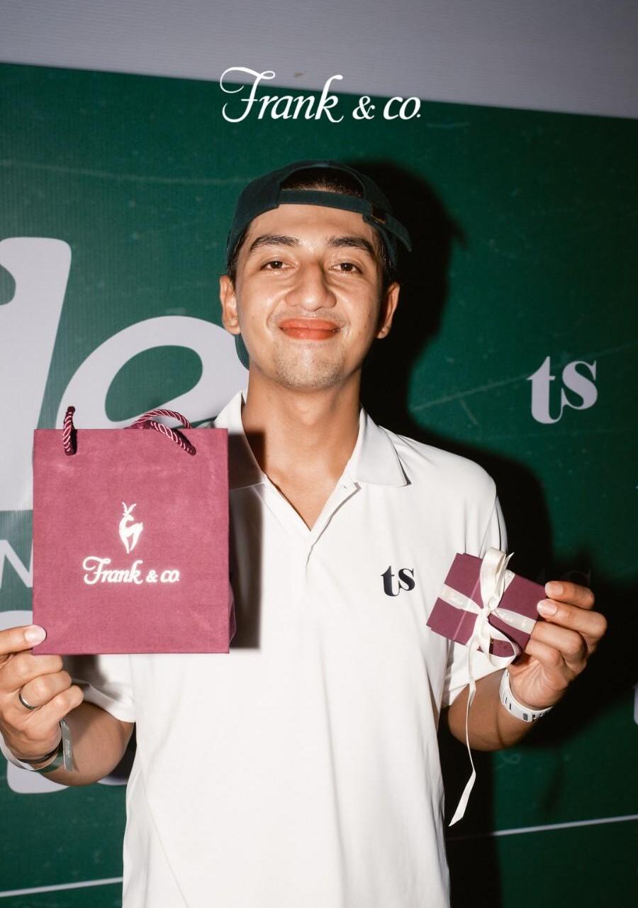 Harris Vriza dengan My Padie Buddie Jewelry dari Frank & co.