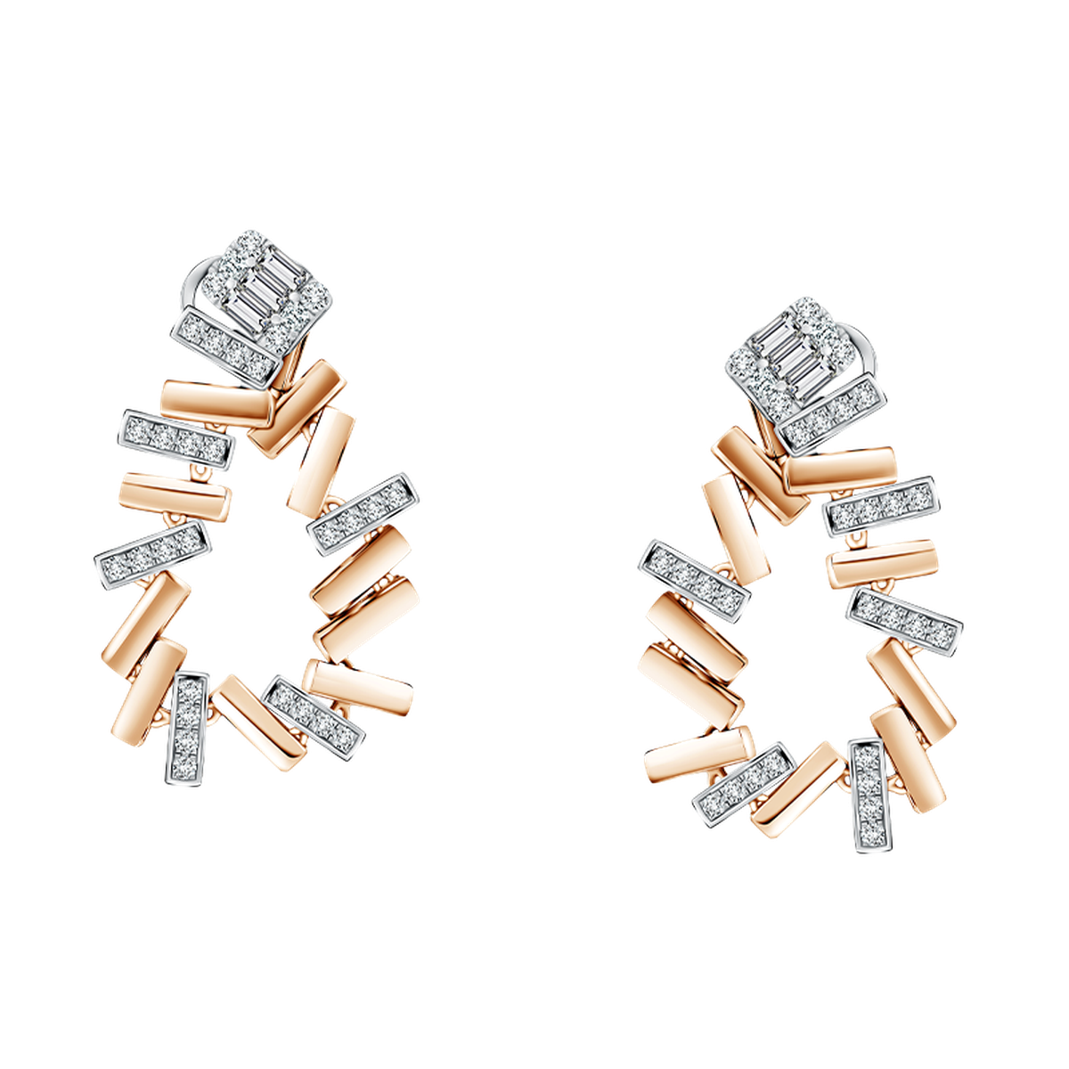 Frank & co. X Monica Ivena Love Poetry Amorem Earrings